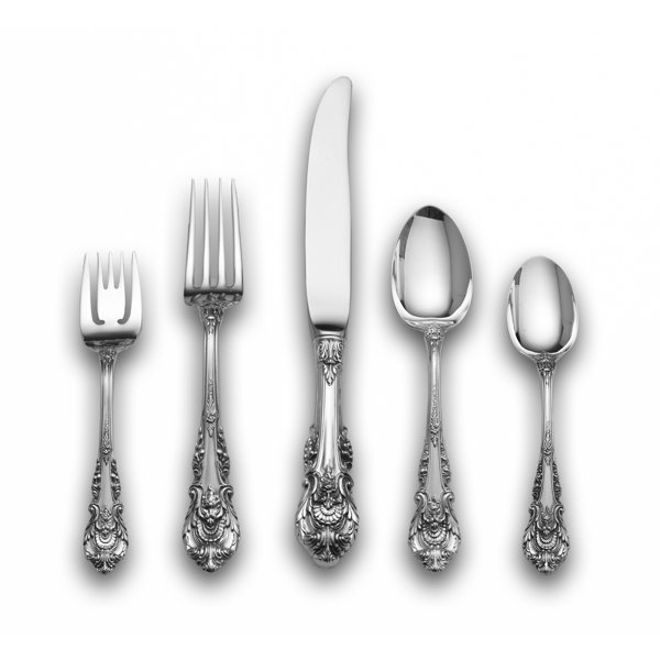 Wallace Sterling Silver Sir Christopher Flatware Set Wayfair